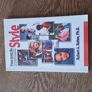 Soft cover | French book | vous avez du style